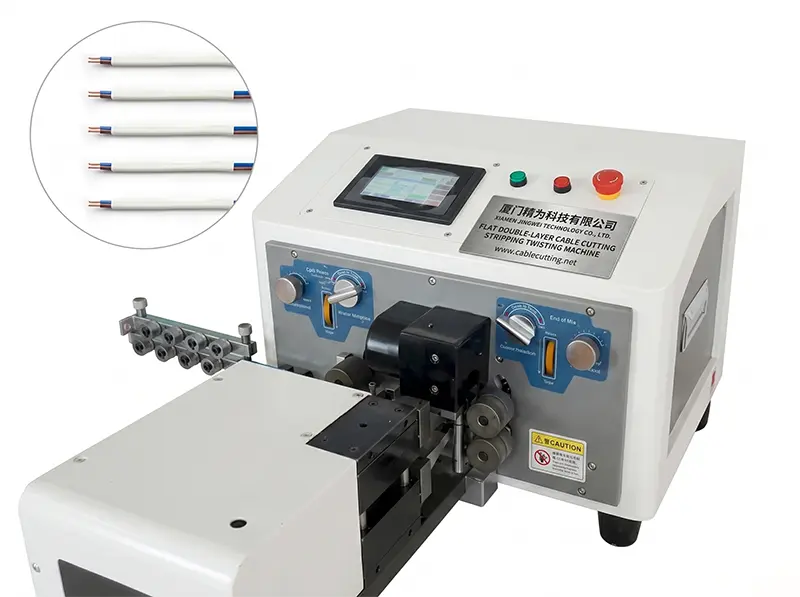 Flat Double-Layer Cable Processor WPM-320 with Video Monitoring