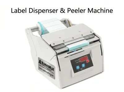 Compact Automatic Label Dispenser & Peeler Machine X-130 - Automated Tape Dispenser