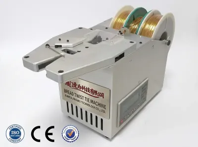 Automatic Bread Twist Tie Machine for Food Packaging WPM-EN - Coiling & Binding Machine