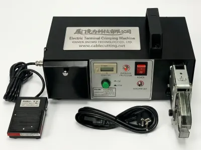 Electric Terminal Crimping Machine 110V/220V for 0.25-10mm² Wires EM-6B1 EM-6B2 - Terminal Crimping Machine
