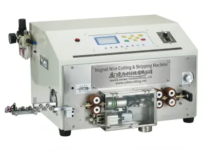 Automatic Magnet Wire Cutting & Stripping Machine WPM-0525 - Enameled Wire Stripper