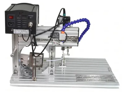 Semi-Automatic USB Connector Soldering Machine 205H - Semi-Auto Soldering Machine