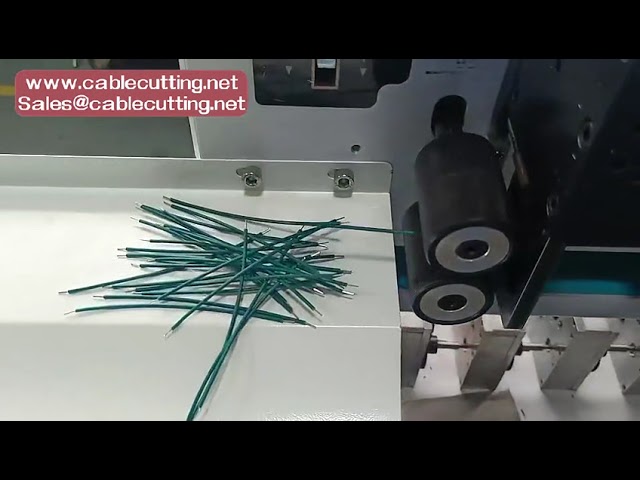 32-10 AWG High Productivity Wire Cable Stripping and Twisting Machine