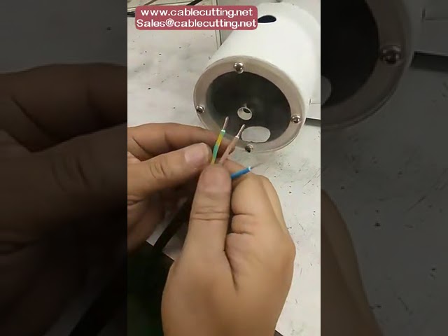Electric Wire Stripping and Twisting Machine for Industrial Automation