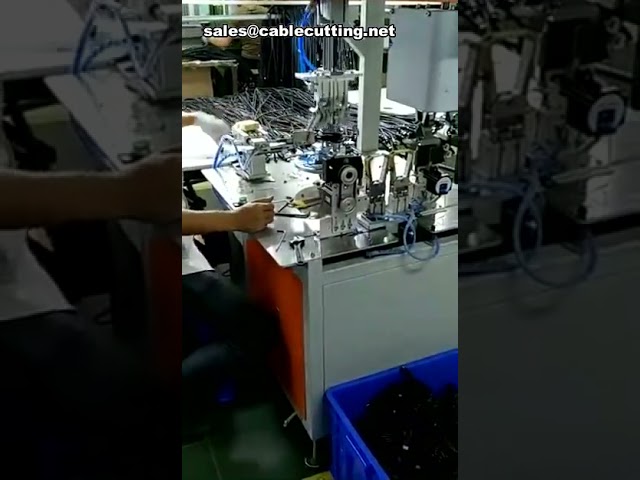 Automatic Cable Coil Winding and Binding Machine
